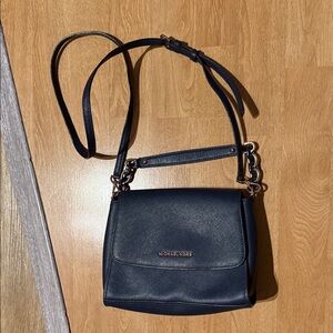 Michael Kors Navy Crossbody Bag